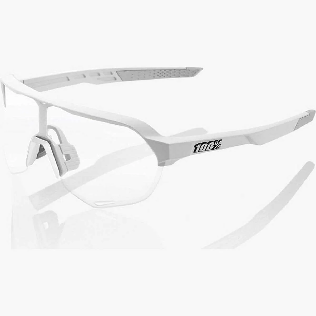 100% 60006-00007 S2 Soft Tact Off White with HiPER Red Multilayer Mirror Lens