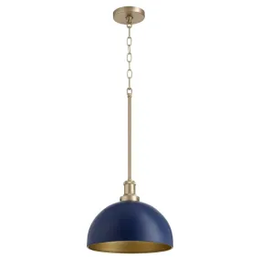 12" Single-Light Dome Pendant