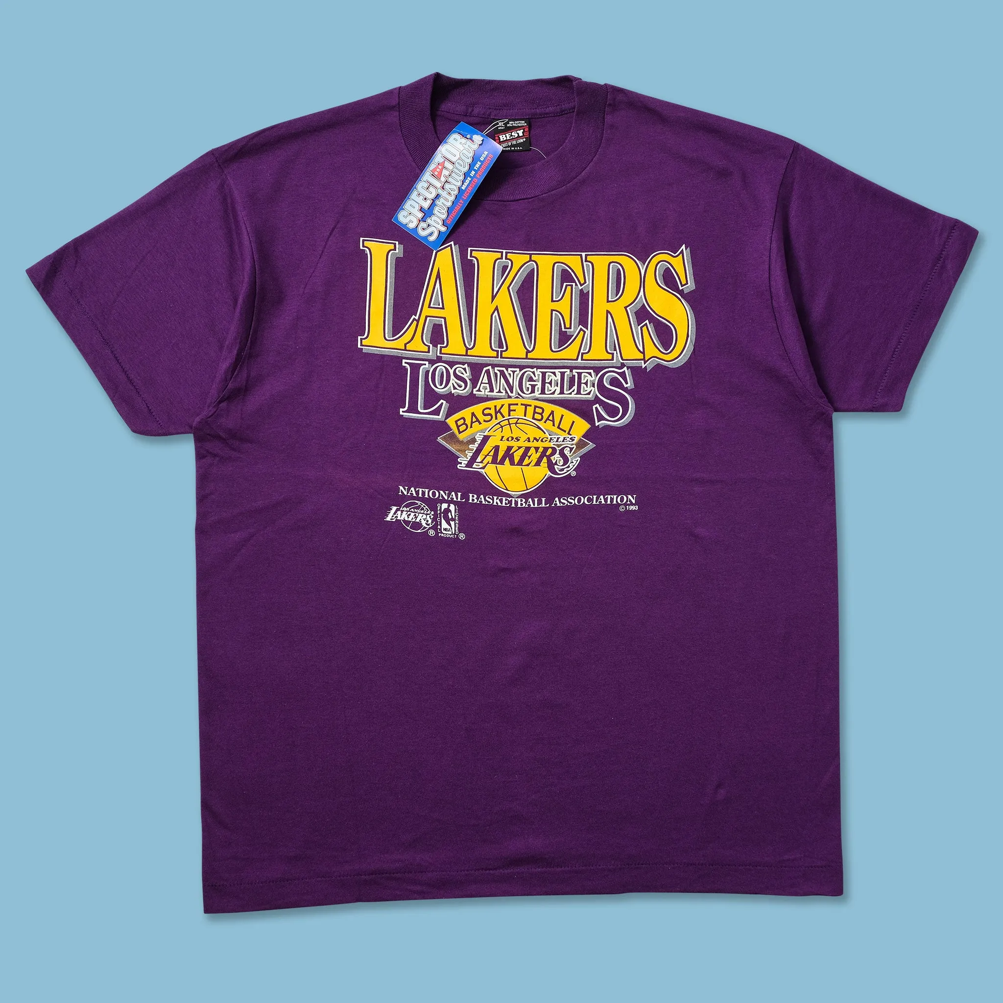 1993 Los Angeles Lakers T-Shirt XLarge