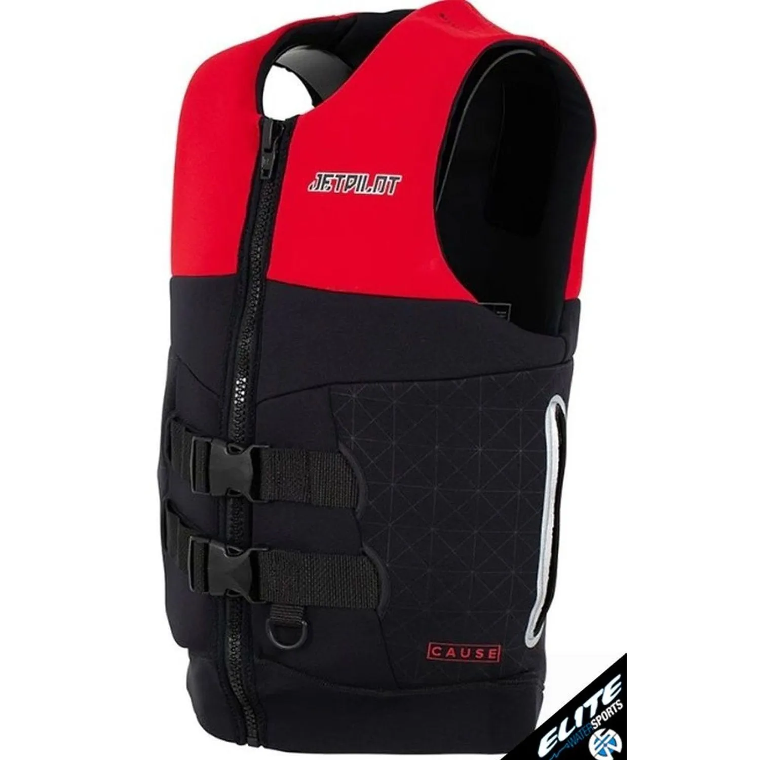 2024 JETPILOT CAUSE SUPERGRIP VEST  - RED