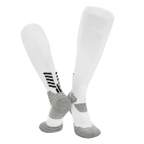 3 Pack Cushioned Football Socks for Mens and Kids