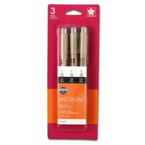 3-Pack Pigma Micron Pens 30061