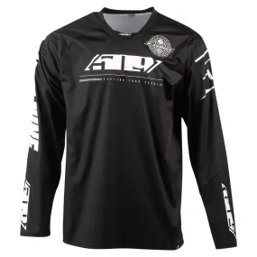 509  Black Legacy R-Series Windproof Jersey Long Sleeve Lightweight Droptail -