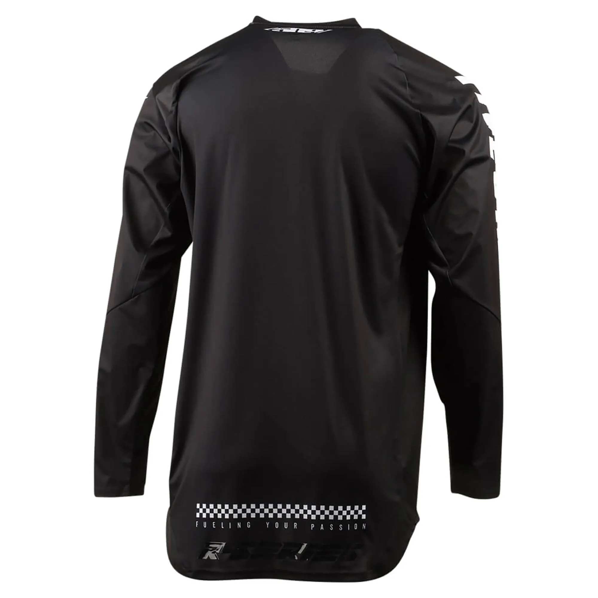 509  Black Legacy R-Series Windproof Jersey Long Sleeve Lightweight Droptail -