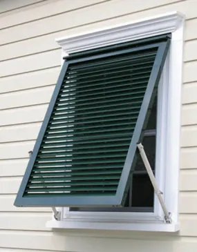 64" x 33" Non-Impact Bahama Shutter