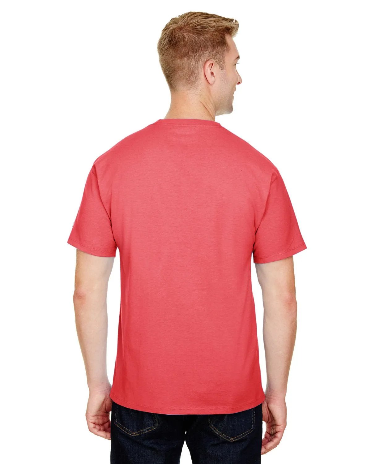 A4 N3381 Adult  Topflight Heather Performance T-Shirt