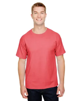 A4 N3381 Adult  Topflight Heather Performance T-Shirt