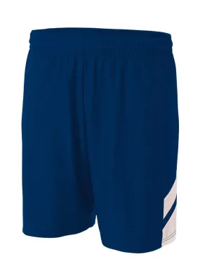 A4 N5178 Fast Break Short - Navy White