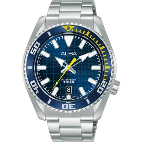 Alba Sports Analogue Blue Dial Mens Watch AS9N97X