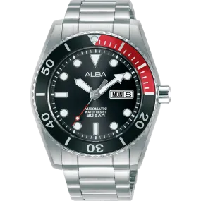 Alba Sports Automatic Black Dial Mens Watch AL4293X