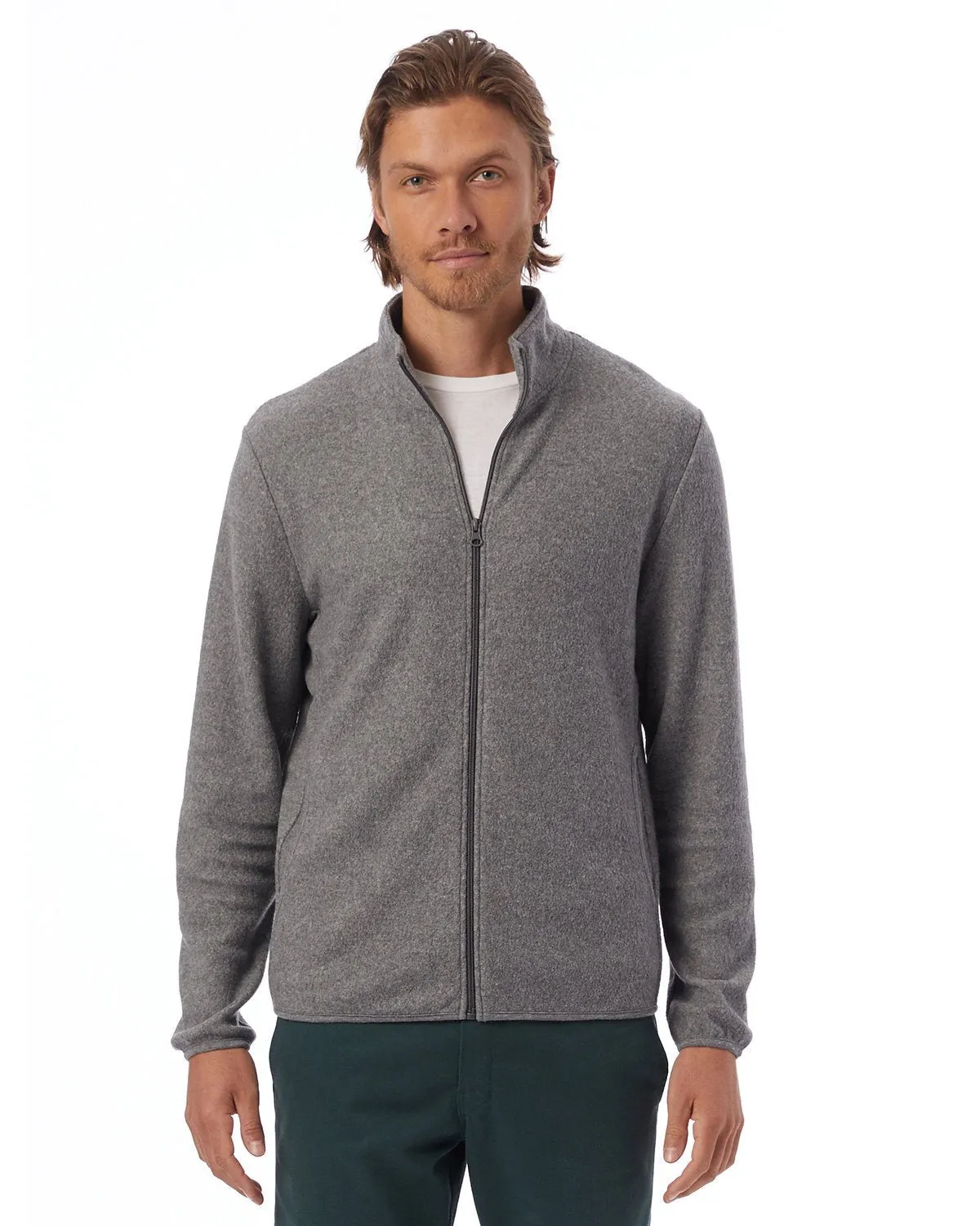 Alternative 43262RT Adult Full Zip Fleece Jacket