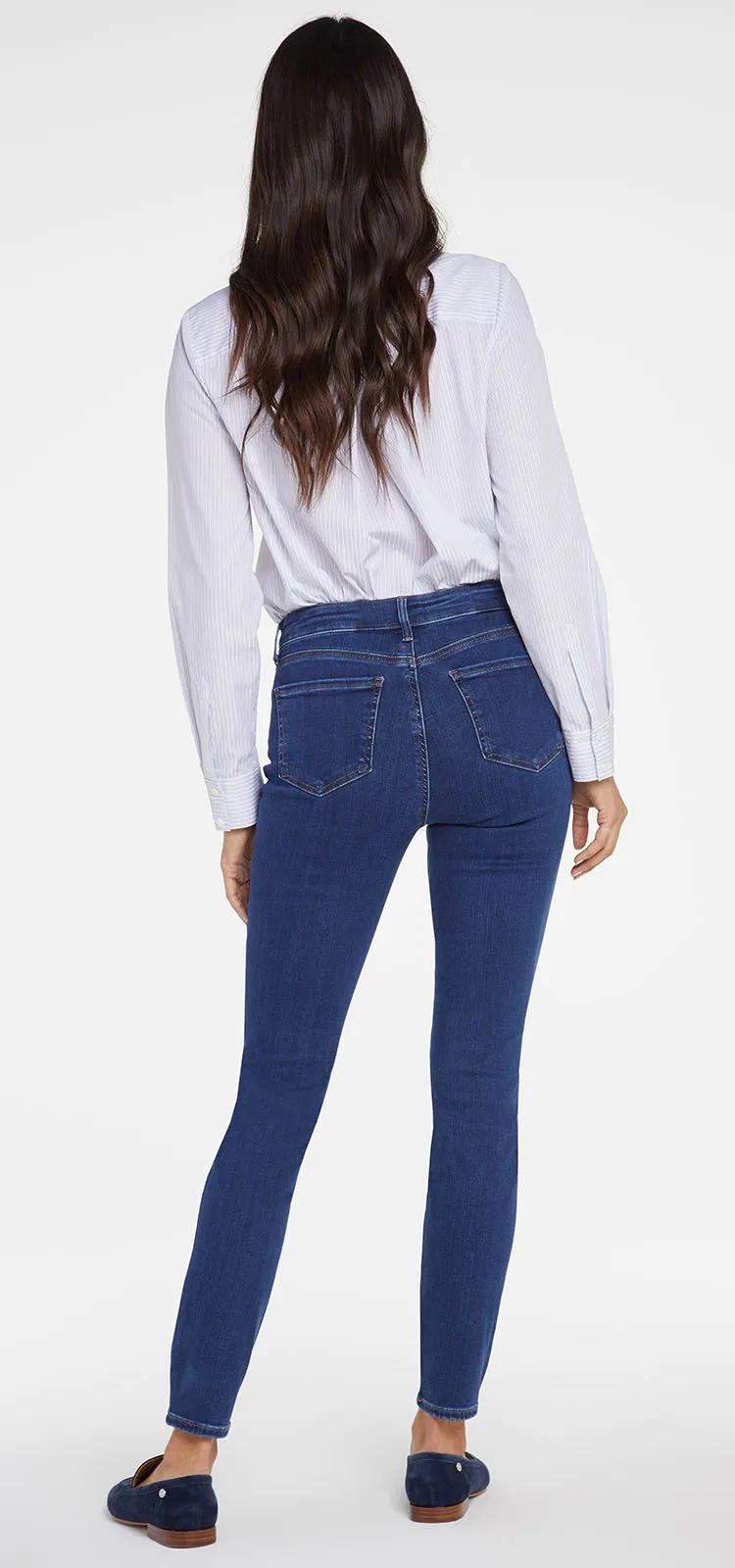 Ami Skinny Jeans Mediumblauw Premium Denim (Tall) | Quinn