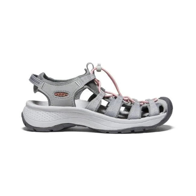 Astoria West Sandal Grey/Coral