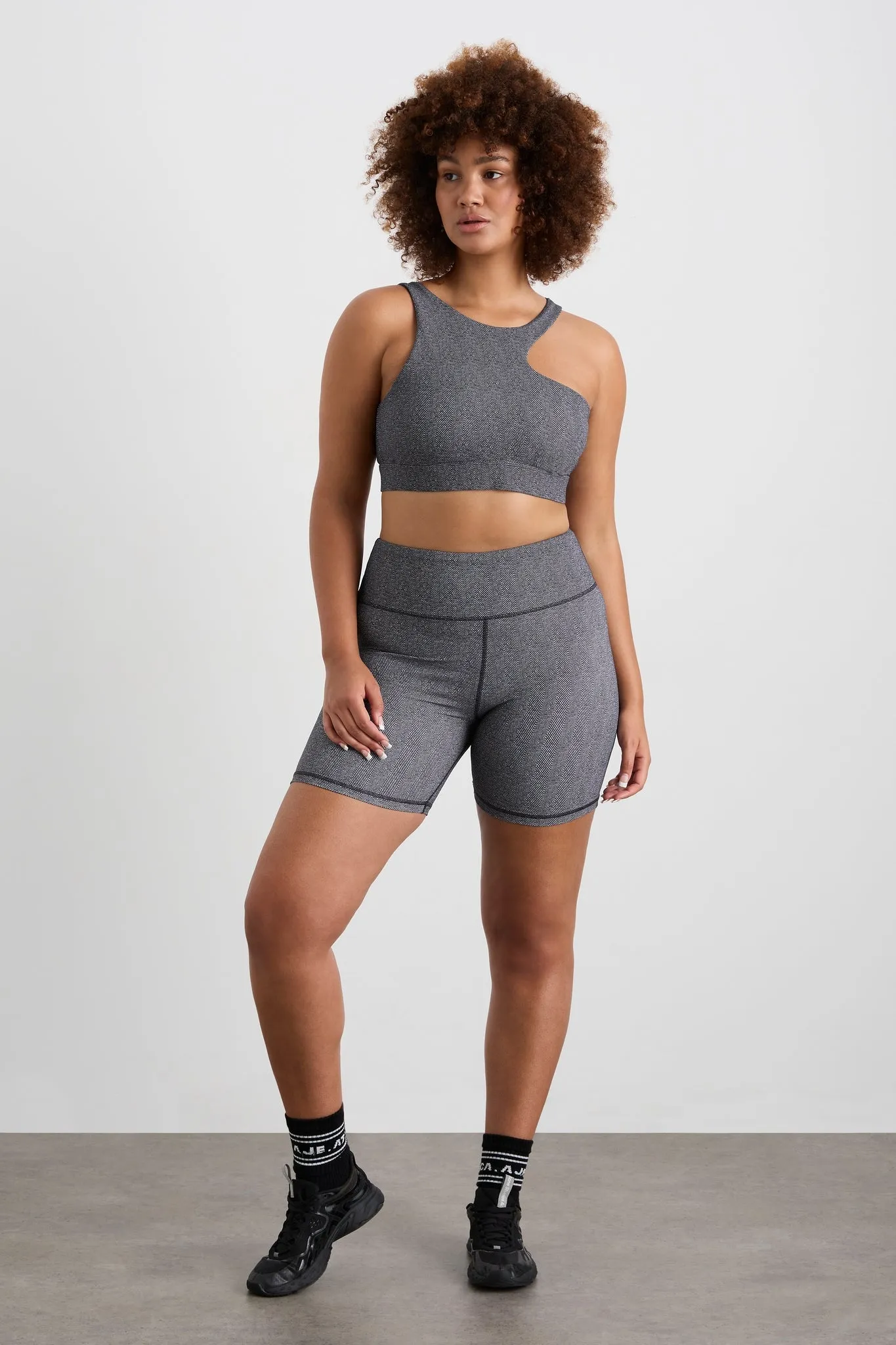 Asymmetric Racer Sports Bra 382