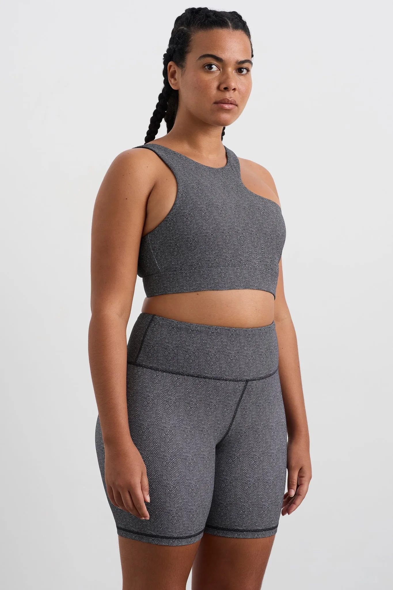 Asymmetric Racer Sports Bra 382