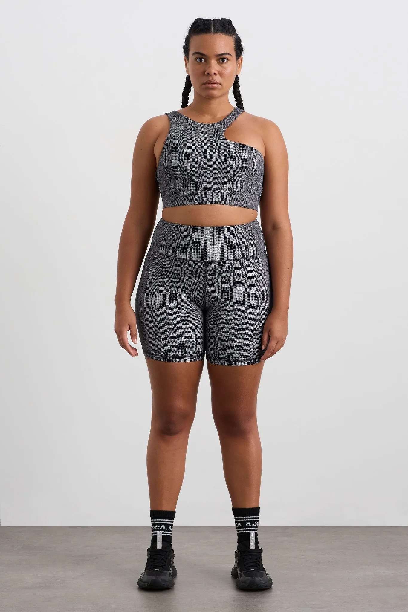 Asymmetric Racer Sports Bra 382