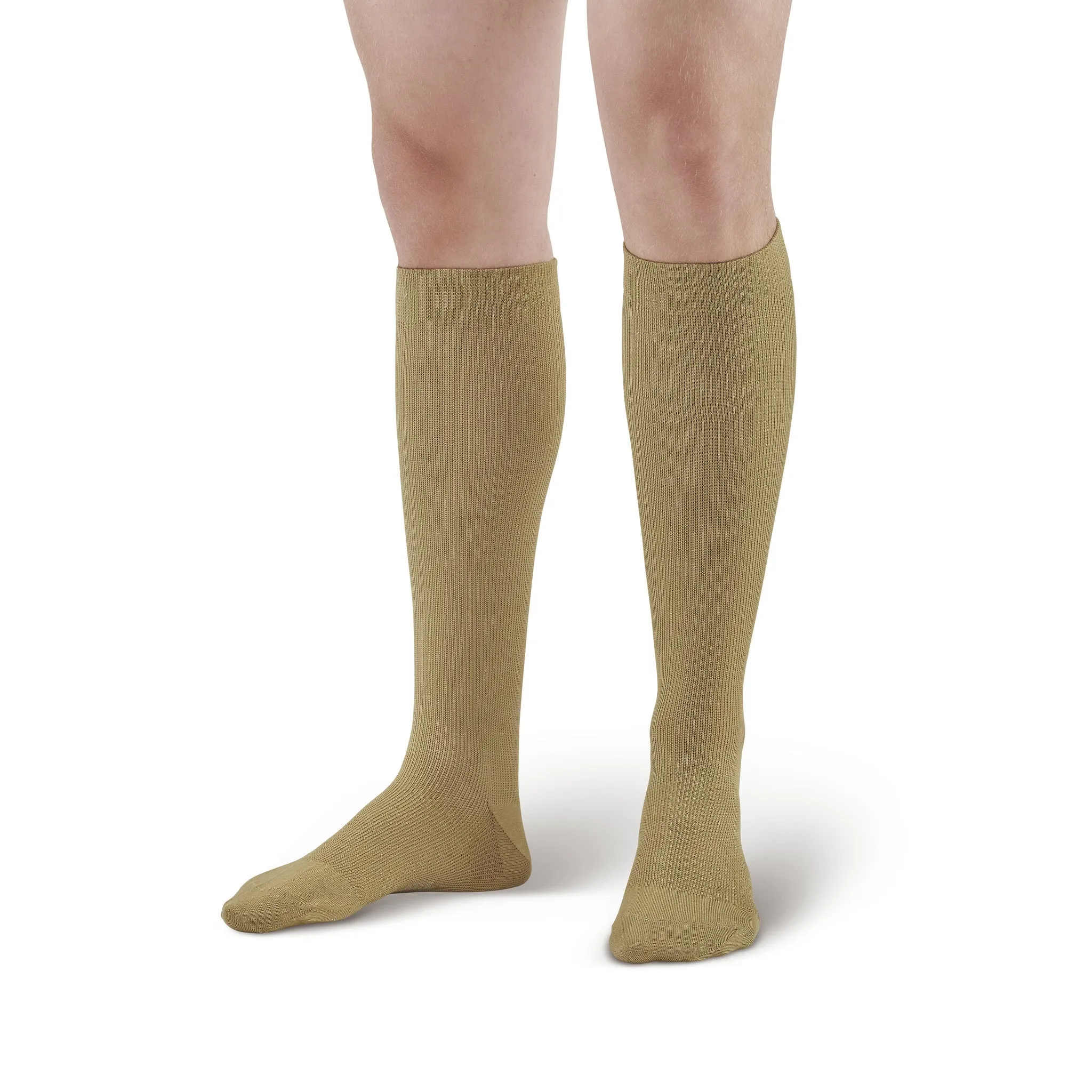 AW Style 132 Cotton Trouser Knee High Socks - 15-20 mmHg