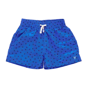 Baby Boys Swim Trunk - Blue Ditsy Stars