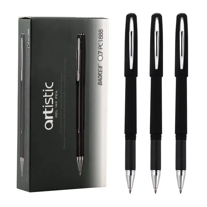 Baoke 0.7mm Gel Ink Pen (PC1888) - Pack of 3