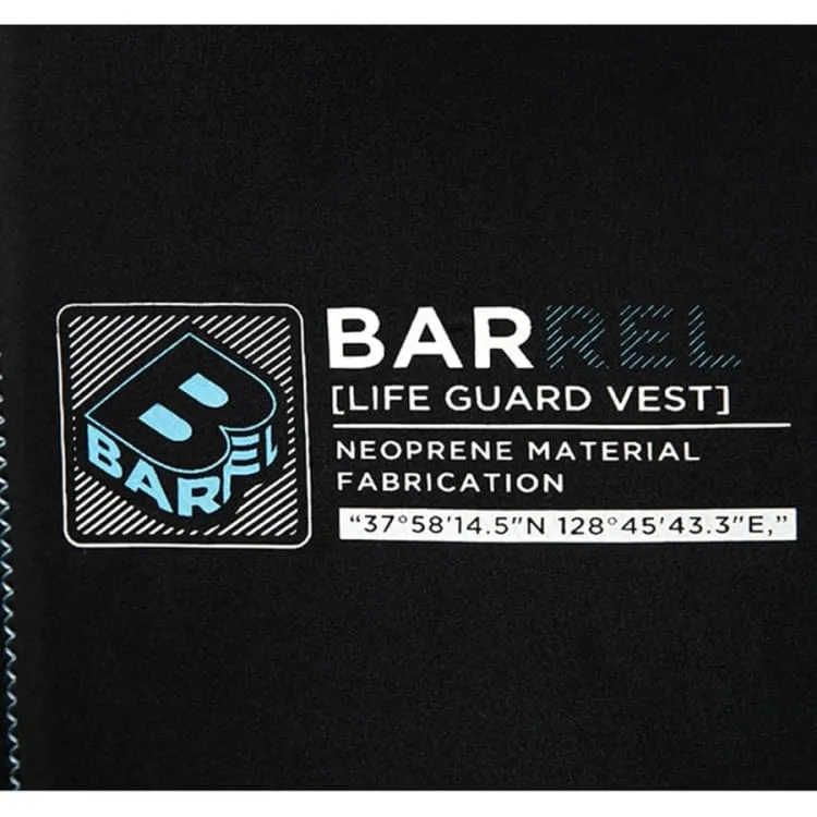 Barrel Mens Neoprene Water Guard Vest-BLACK