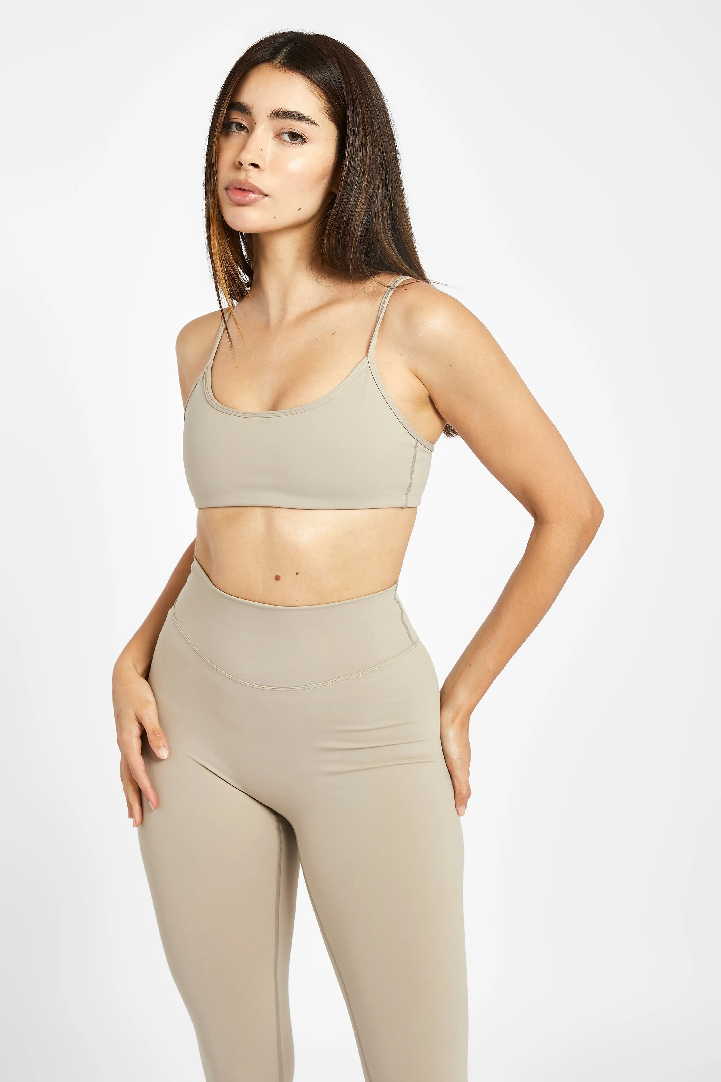 Base Sculpting Cami Bra - Taupe