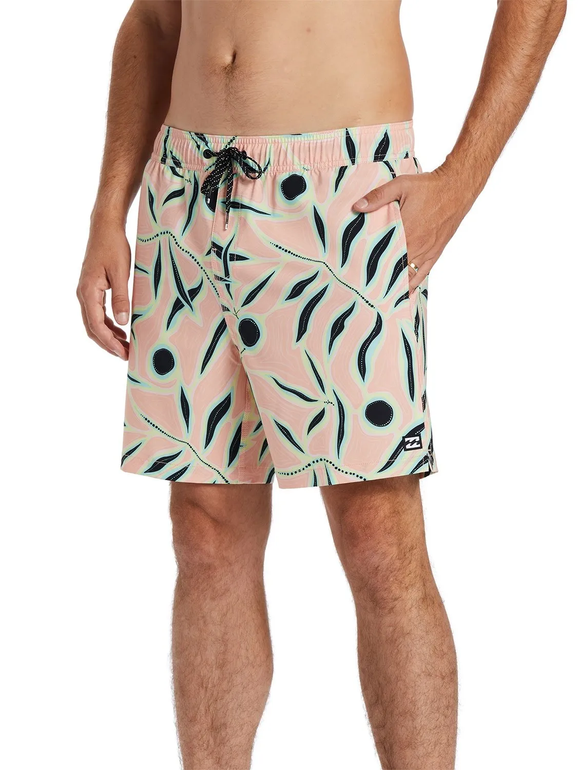 Billabong Men's Hazey Daze Layback 17" Boardshorts