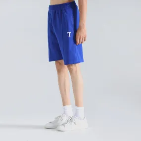 Blue Relax Fit Shorts