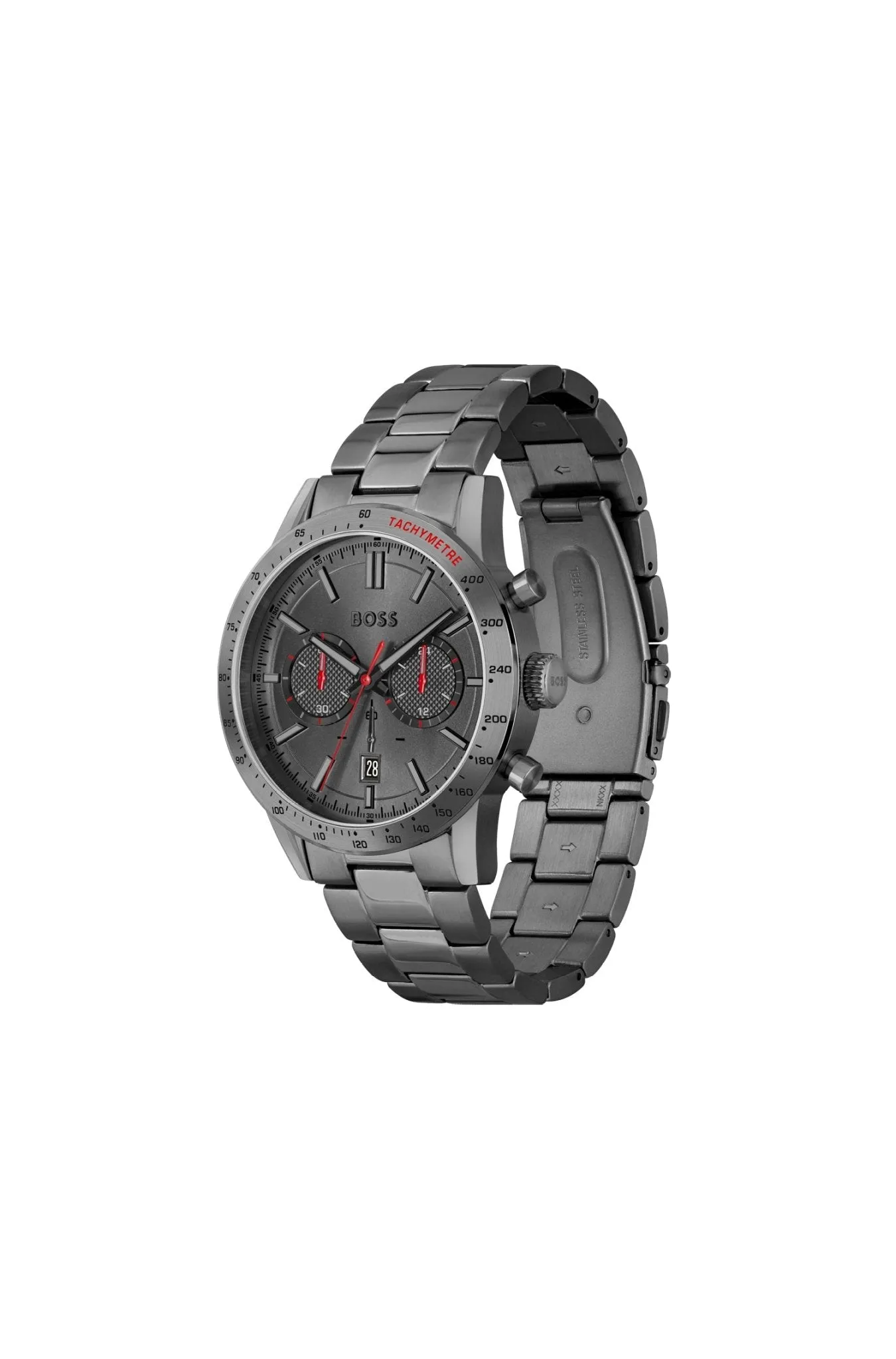 BOSS Allure Chronograph 44mm Grey Quartz Men's Watch