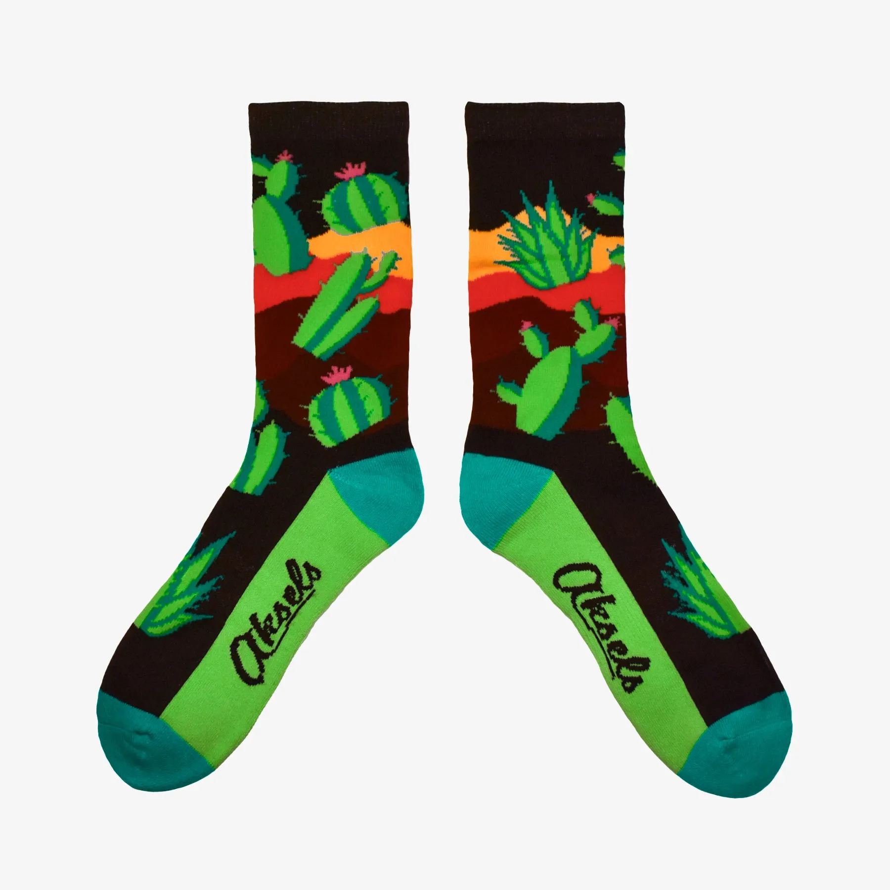 Cactus Couture Sunset Men's & Women's Crew Socks