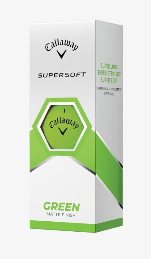 Callaway Supersoft Matte Green Dozen