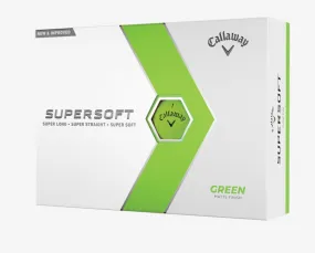 Callaway Supersoft Matte Green Dozen