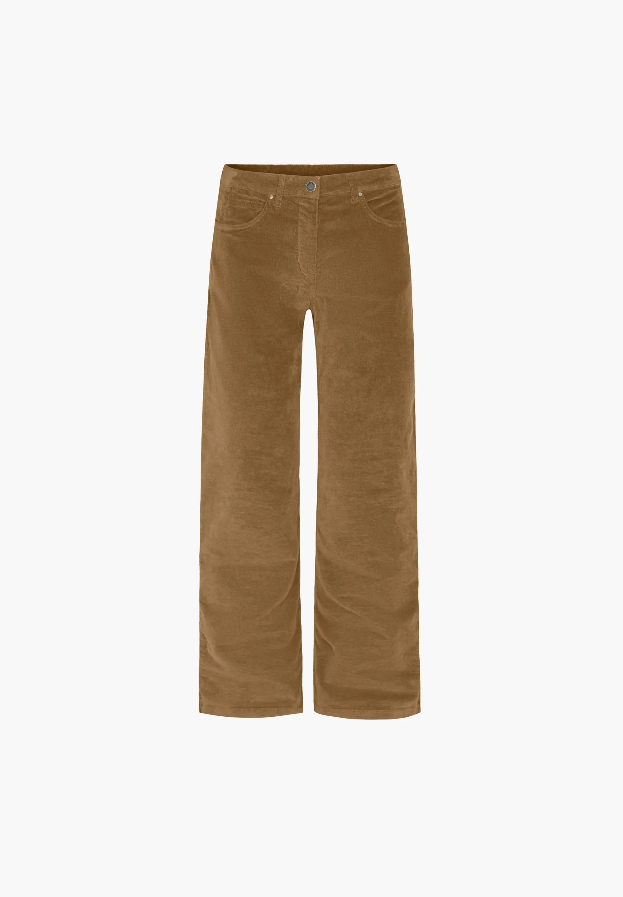 Carol Loose Corduroy - Medium Length - Peanut