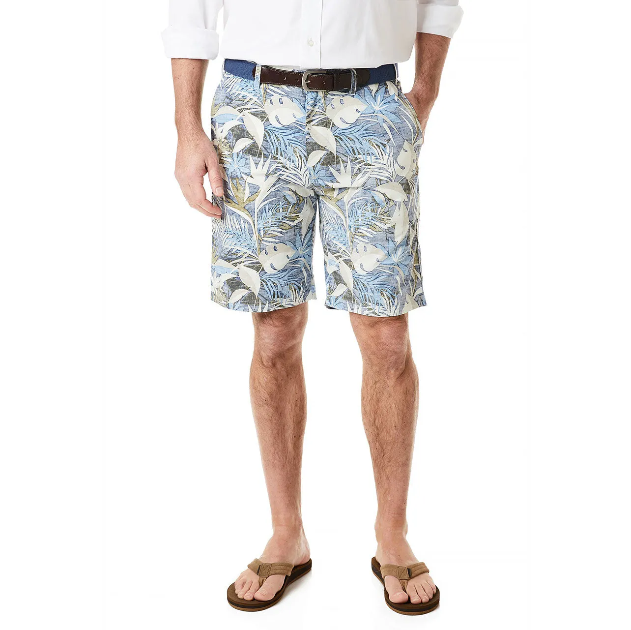 Castaway Cisco Short - Leaf Print