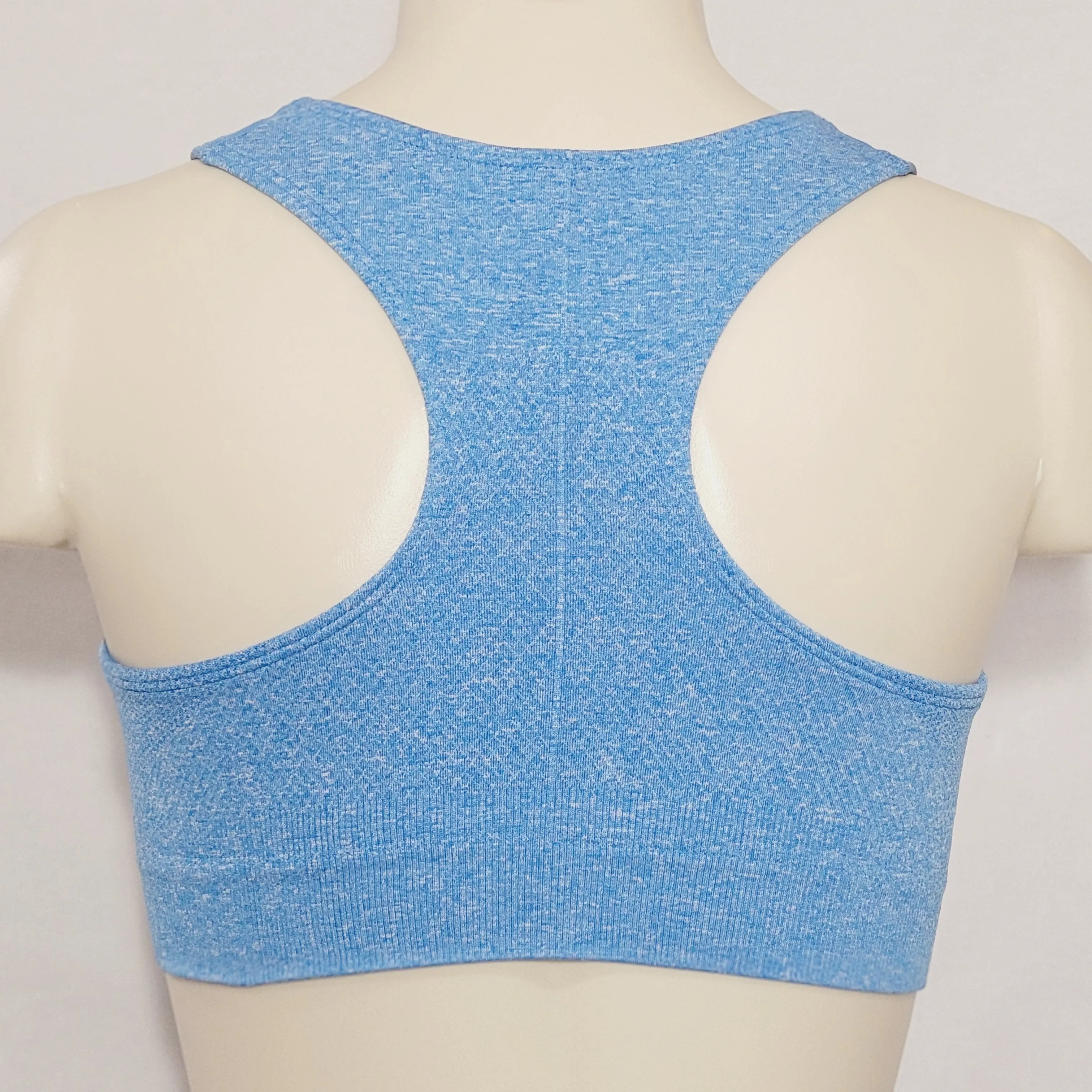 Champion N9526 Duo Dry Max Racerback Wire Free Sports Bra MEDIUM Blue NWOT