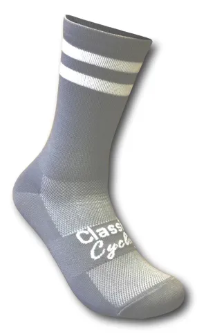 Classic Cycling Equipe Socks - Gray