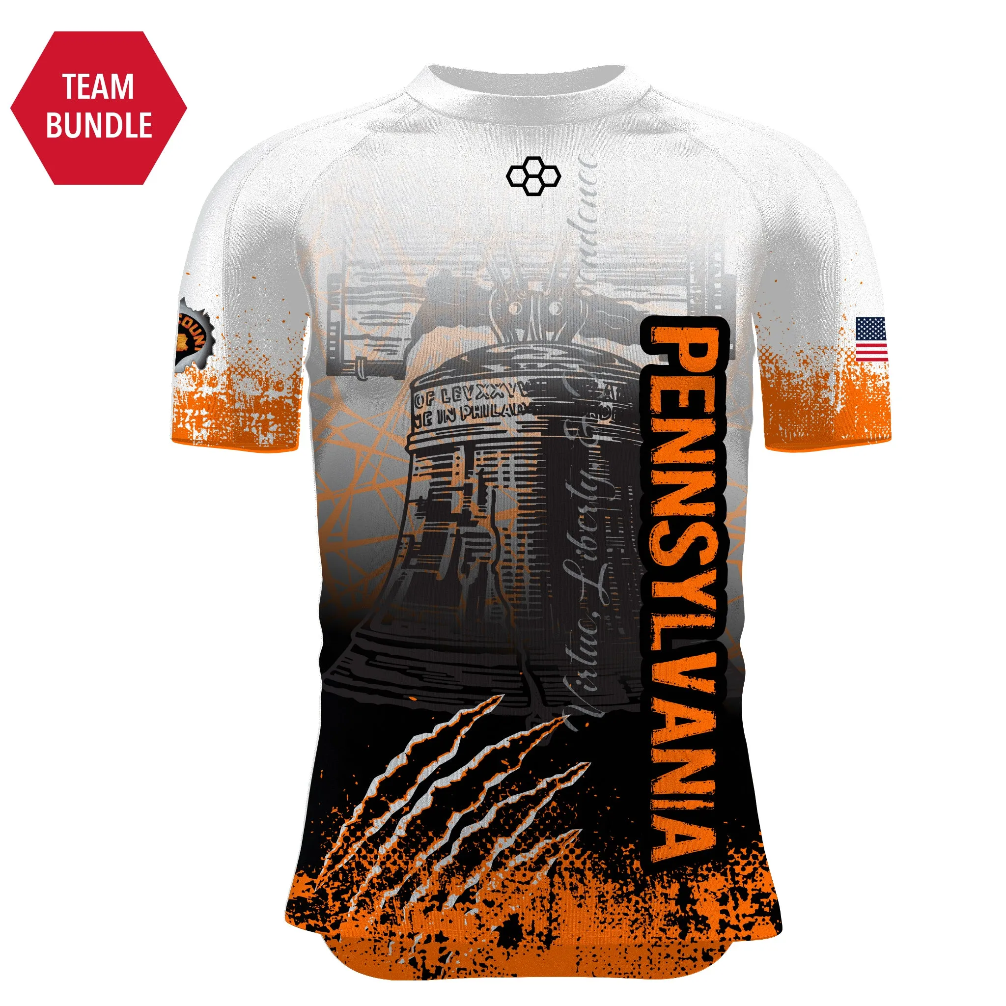 Compression Shirt-Unisex--Keystone Stars Team Store Mens