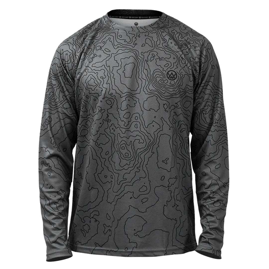 Contour Slate Long Sleeve MTB Jersey