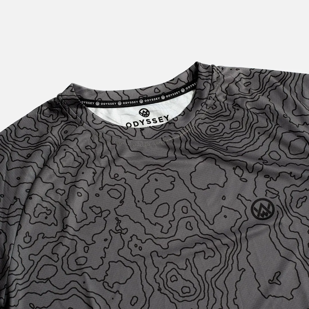 Contour Slate Long Sleeve MTB Jersey