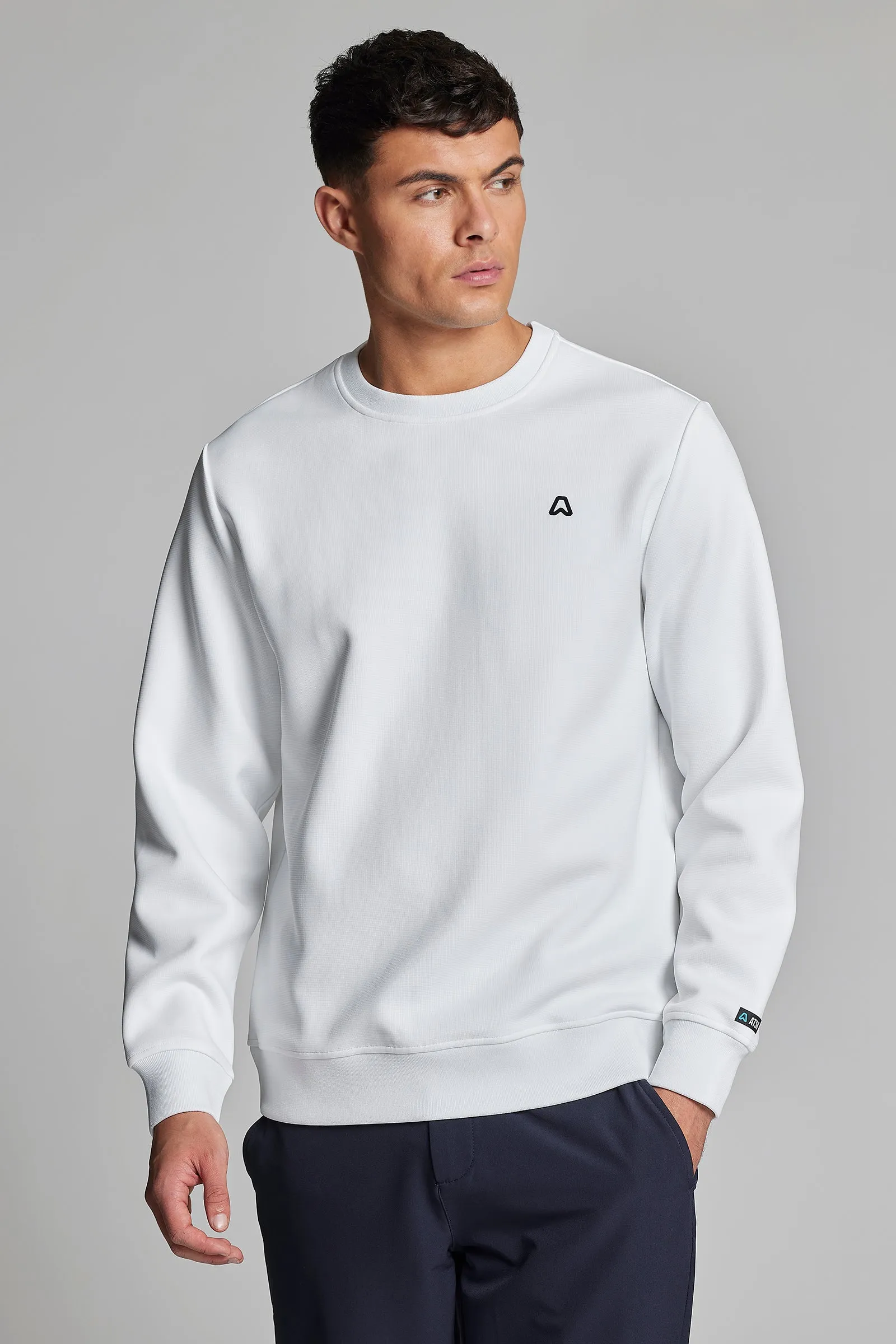 Crew Sweater - Chalk White