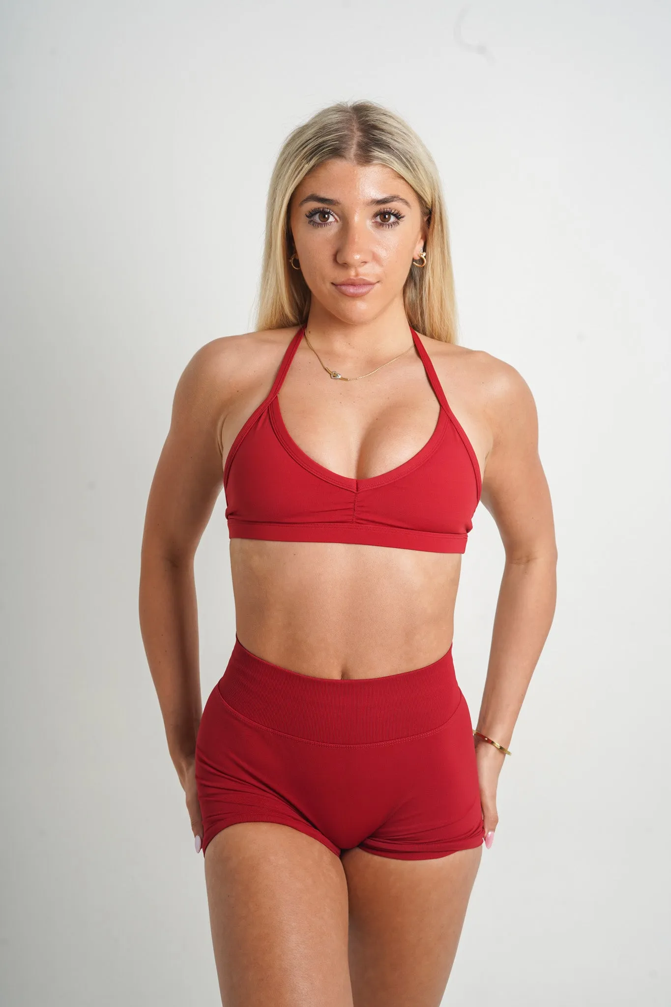 DEFINE BRA - DARK RED