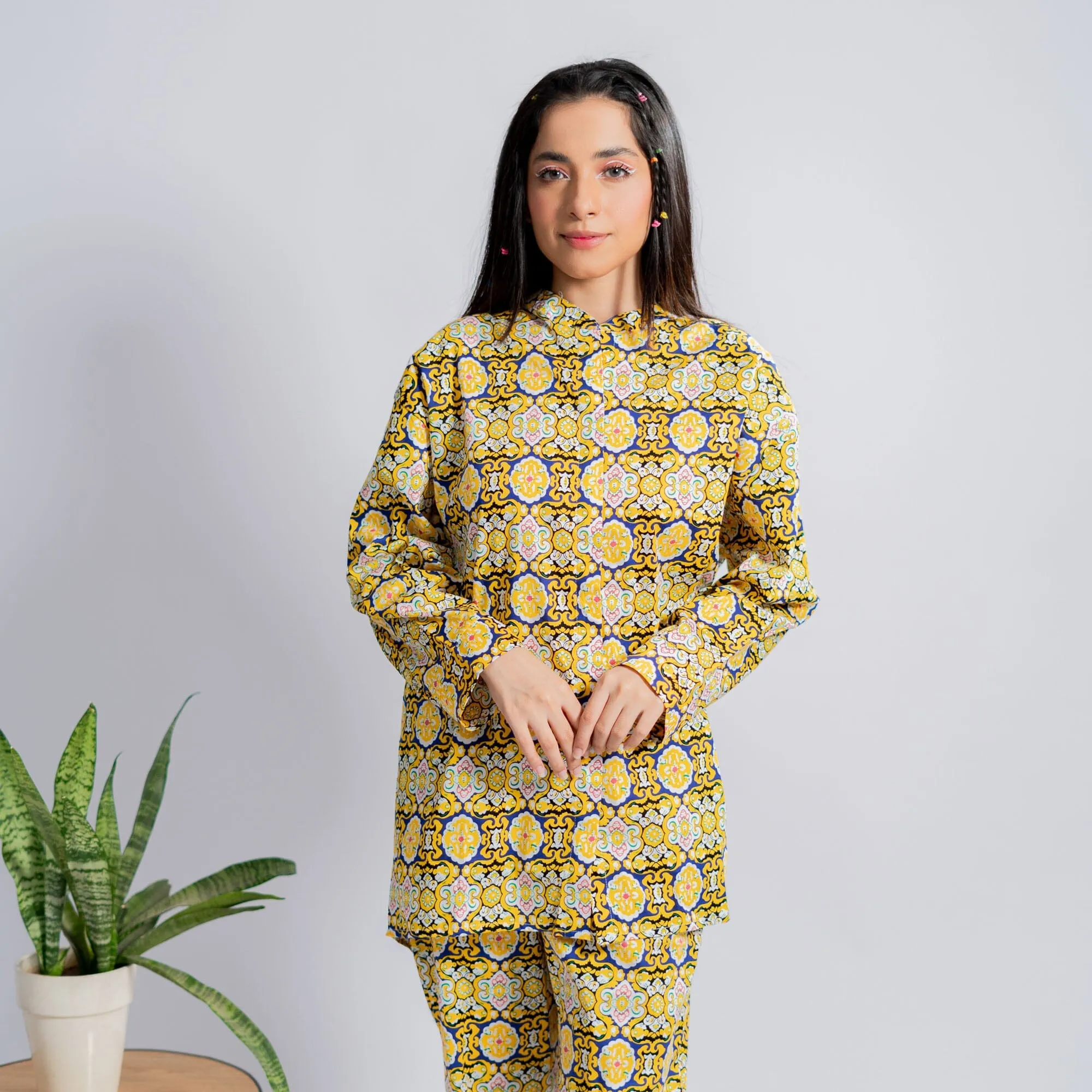 East West By Polo Republica Women’s Printed CO-Ord Set