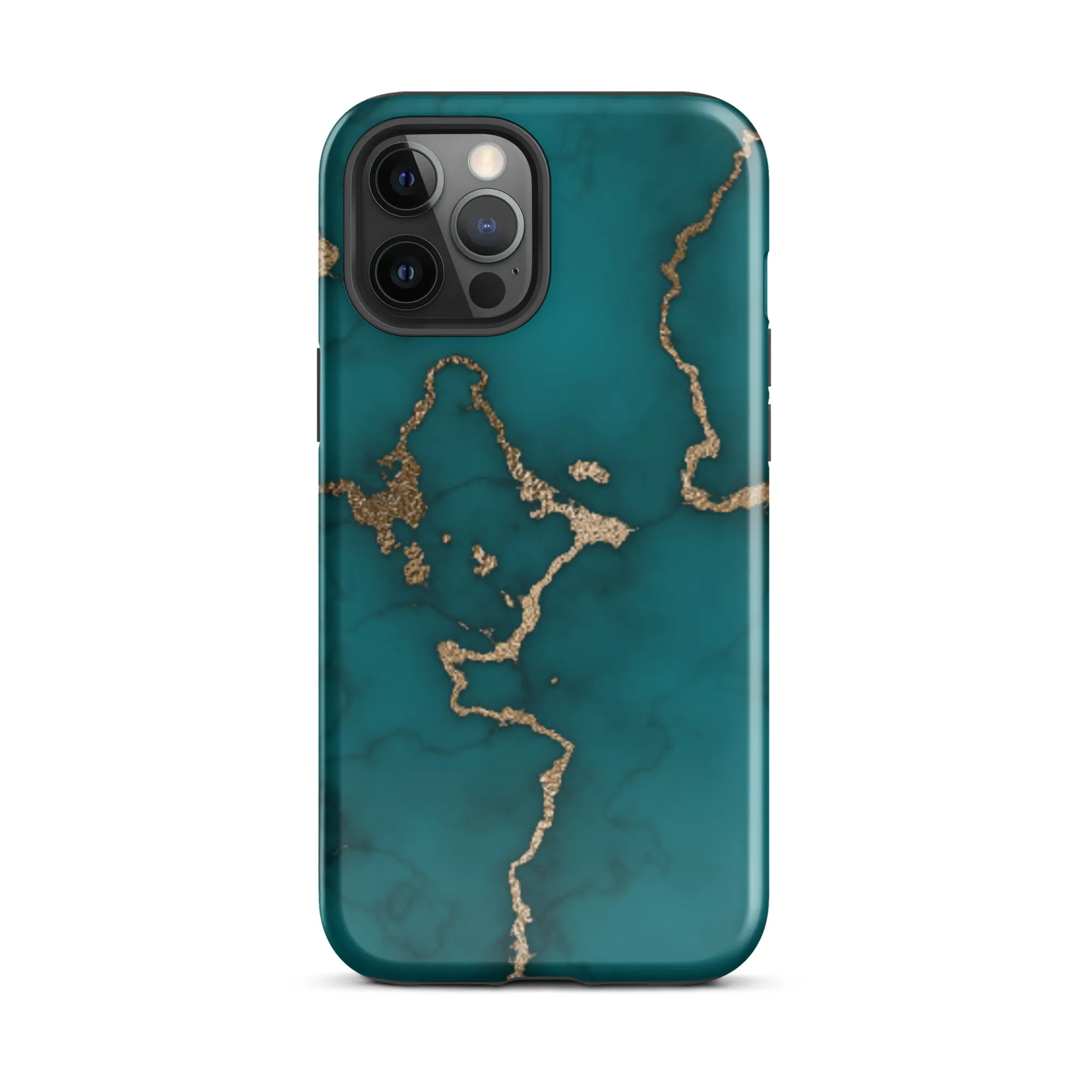 Emerald Elegance Premium iPhone Case