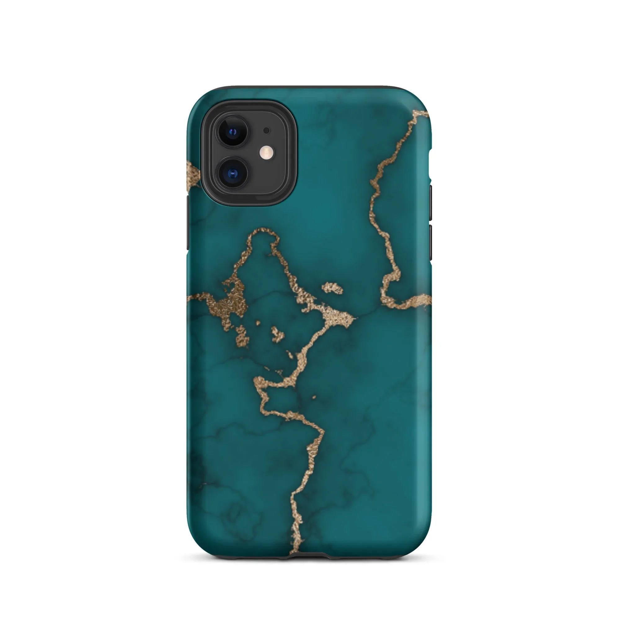 Emerald Elegance Premium iPhone Case