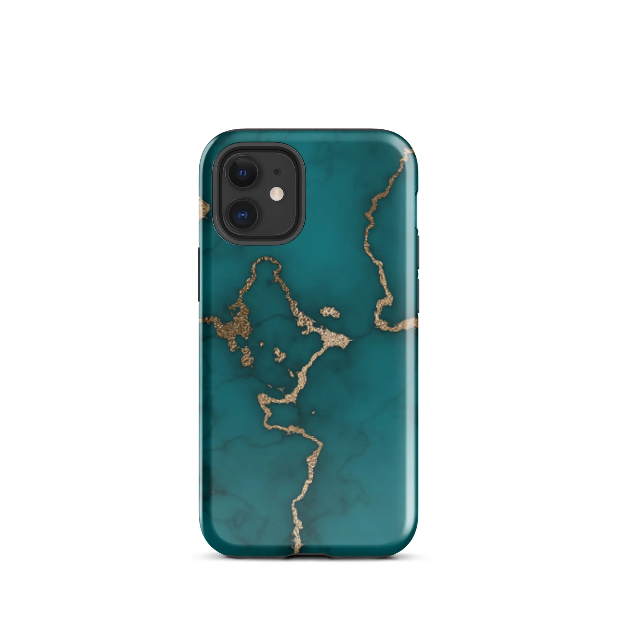 Emerald Elegance Premium iPhone Case