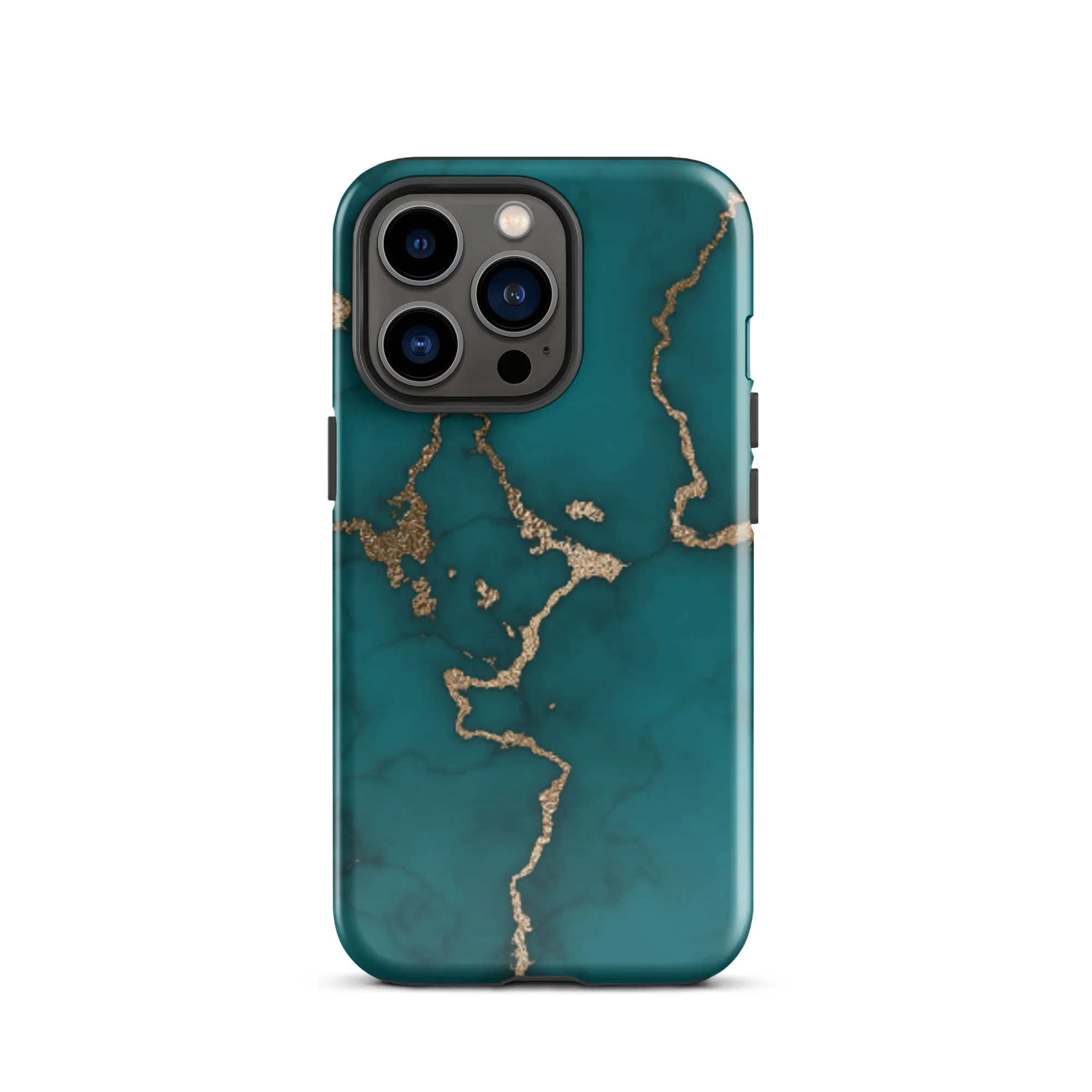 Emerald Elegance Premium iPhone Case