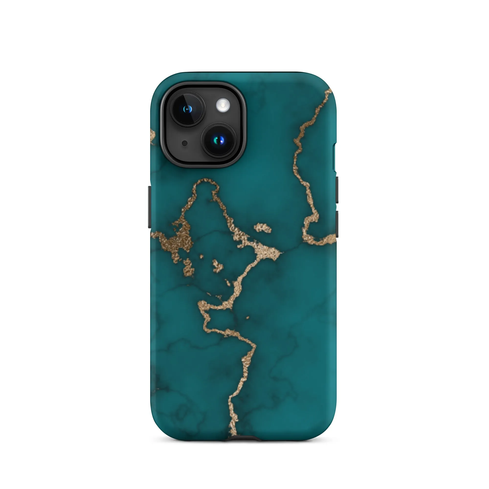 Emerald Elegance Premium iPhone Case