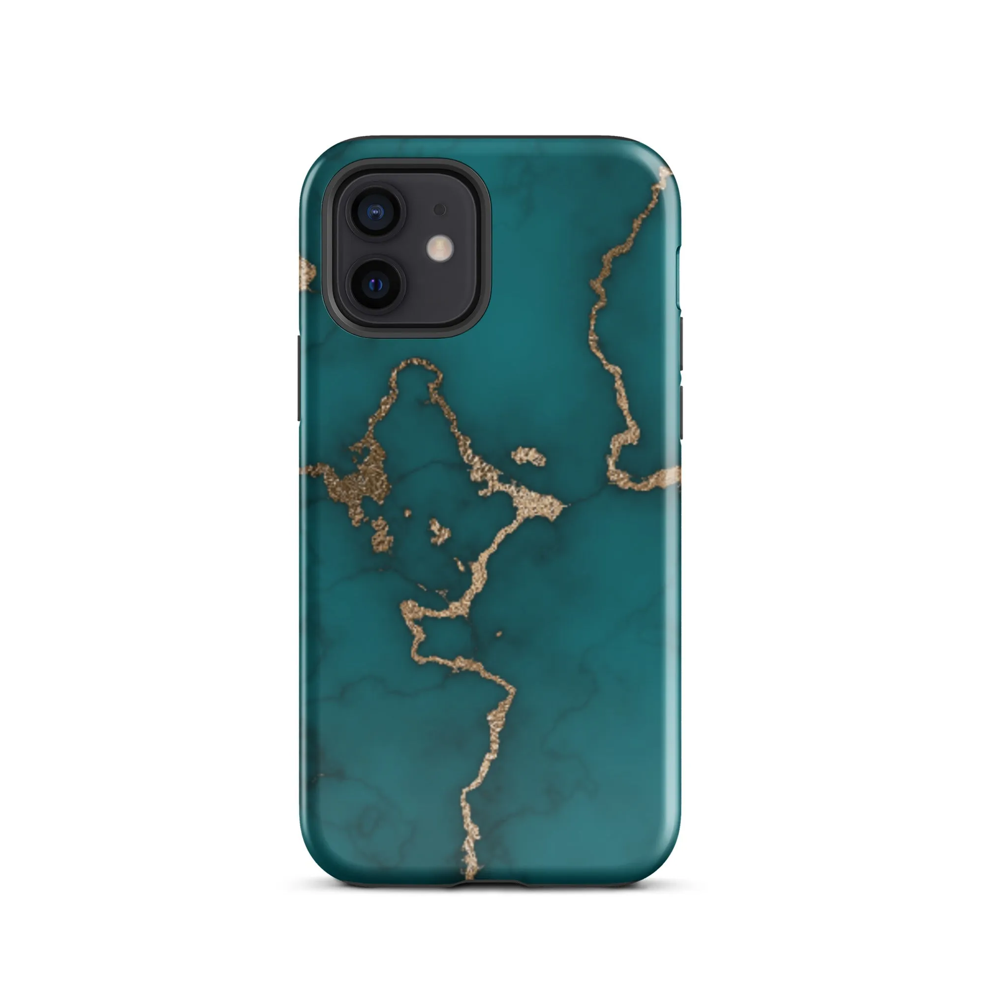 Emerald Elegance Premium iPhone Case