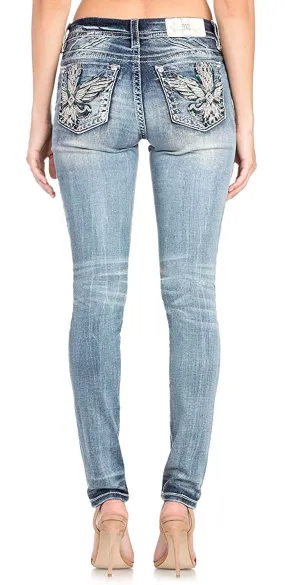 Flight of Fancy Easy Skinny Jeans