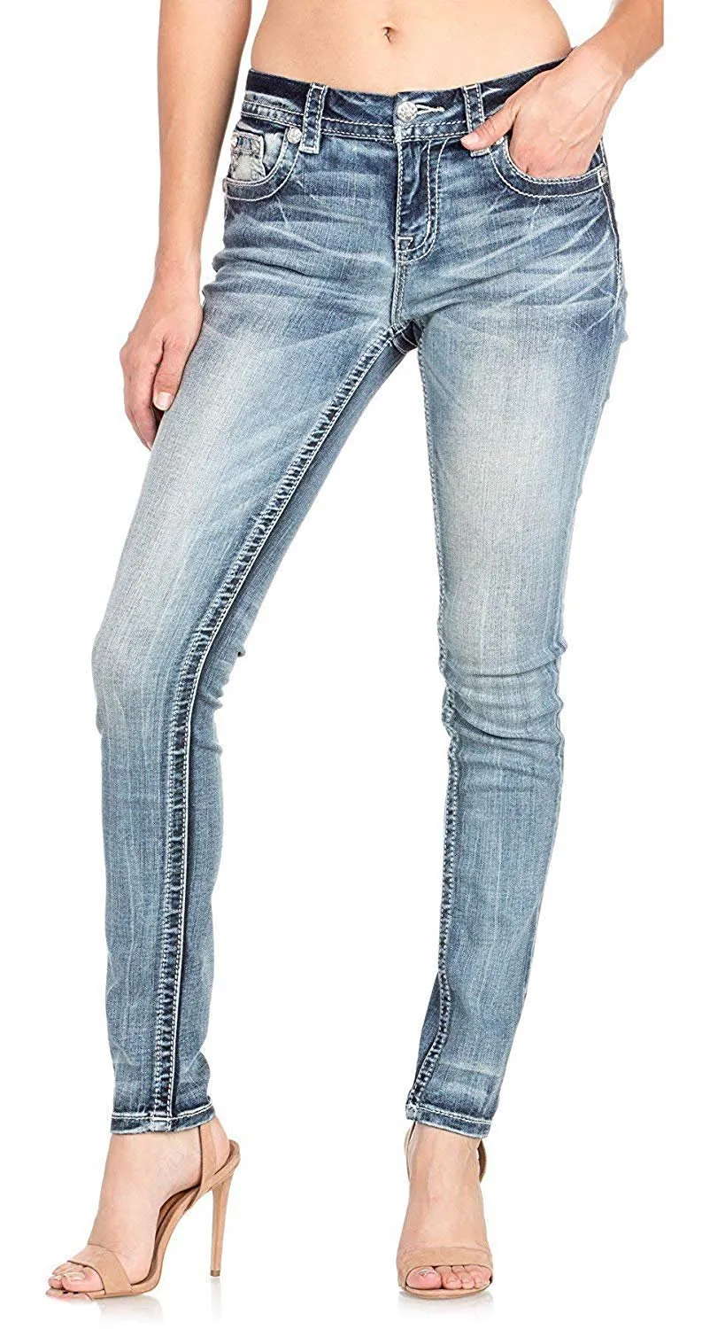 Flight of Fancy Easy Skinny Jeans