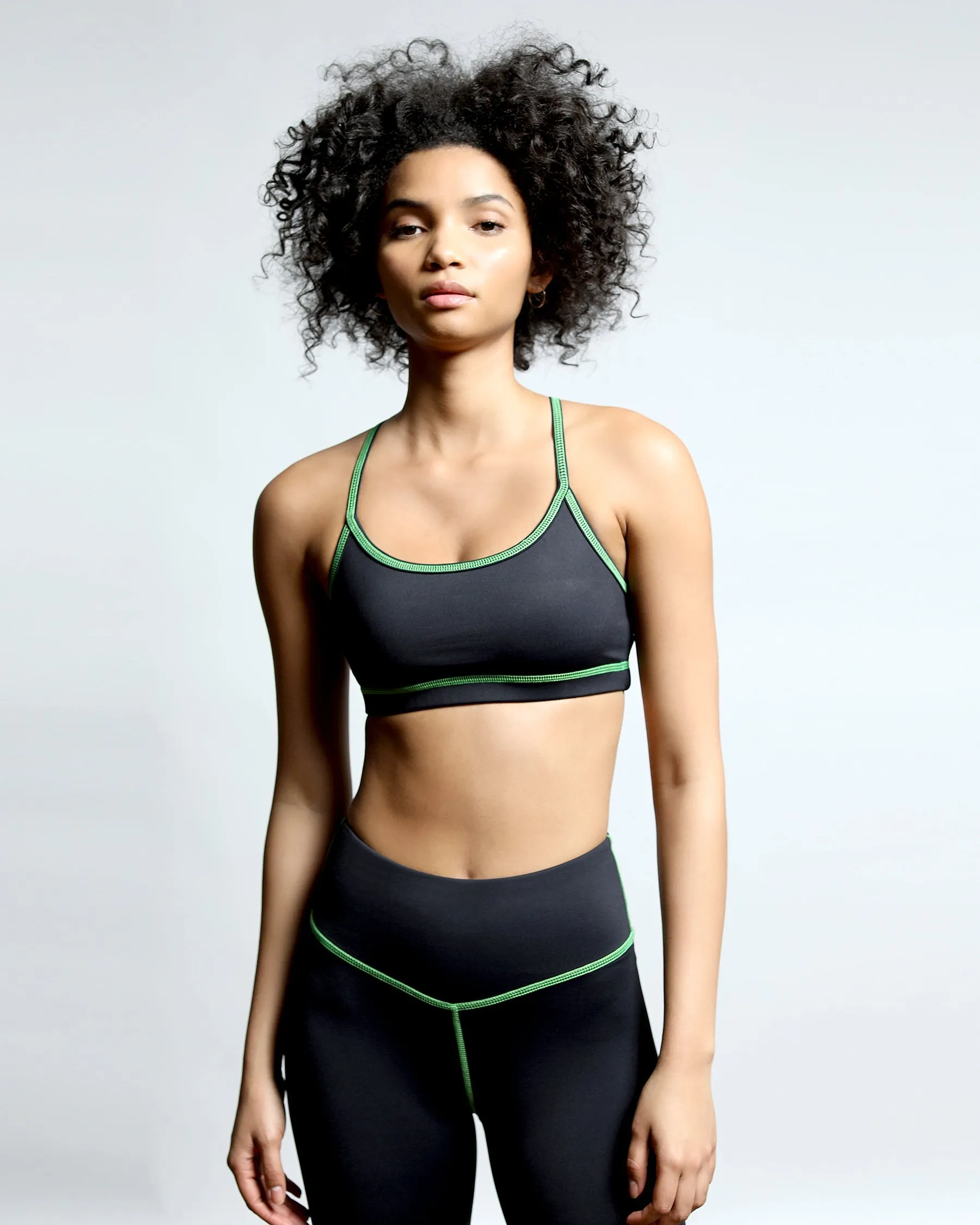 Flowetry Spaghetti Straps Sports Bra